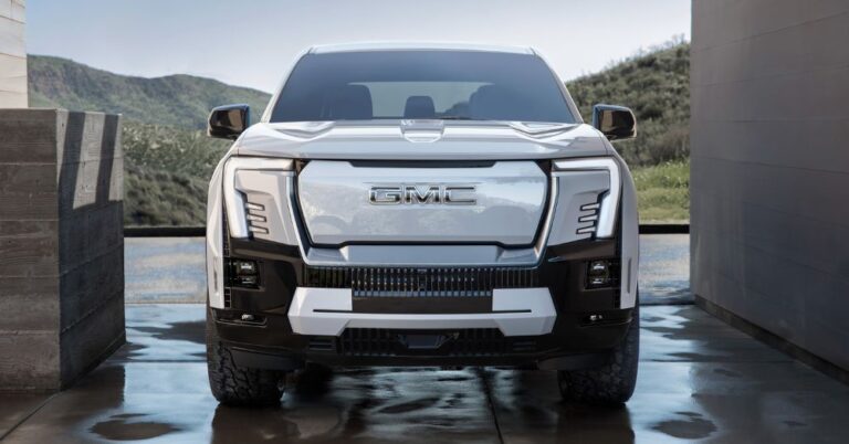 GMC Sierra EV Gets More Affordable with New Elevation and AT4 Trims